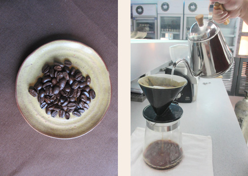 中国ではまだ珍しい自家焙煎のコーヒー